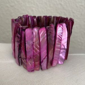 Vintage Mother of pearl stretch bracelet